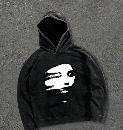 Moletom Canguru Masked Face Y2K