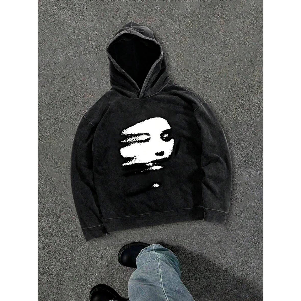 Moletom Canguru Masked Face Y2K